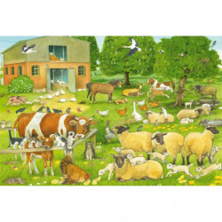 KIPU100T.Tierkinder auf dem Bauernhof