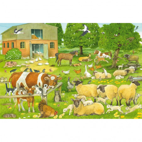 KIPU100T.Tierkinder auf dem Bauernhof