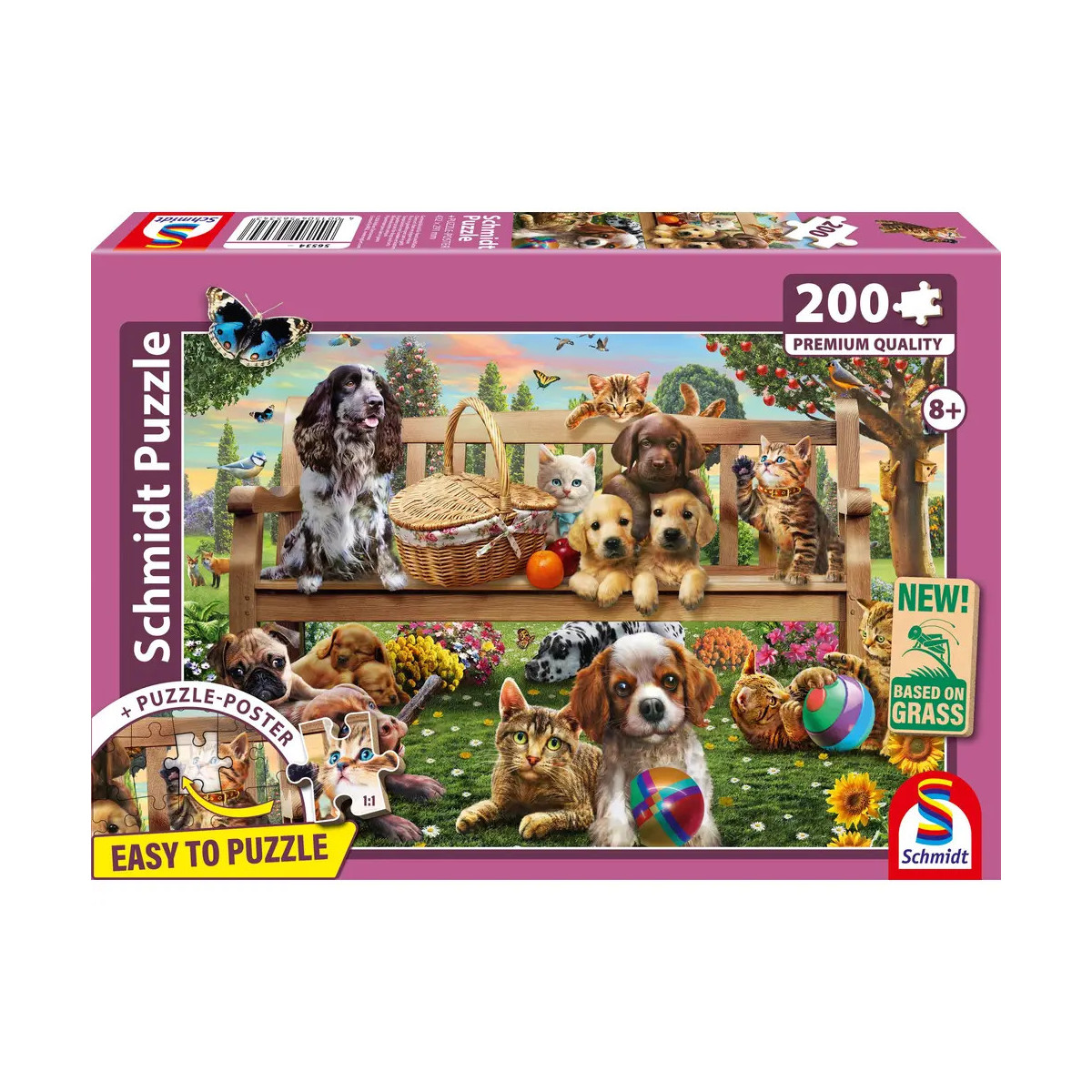 KIPU200T.Gartenpicknick für Hund und Katze