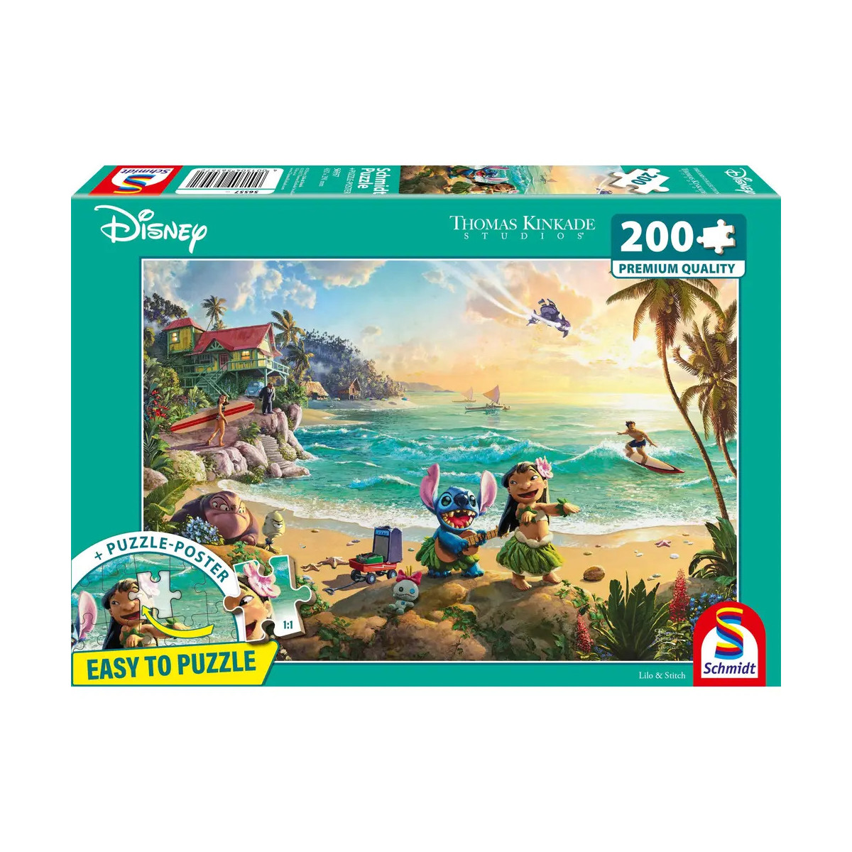 PU200T.Kinkade Disney, Lilo & Stitch
