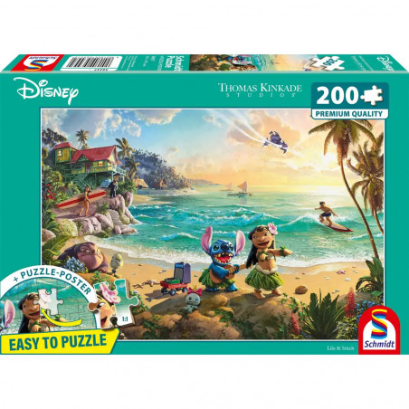 PU200T.Kinkade Disney, Lilo & Stitch