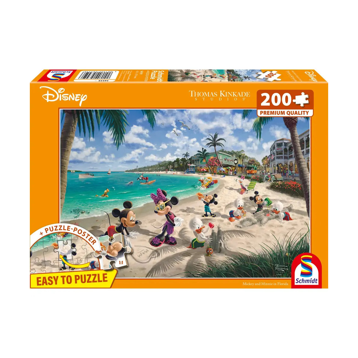 PU200T.Kinkade Disney, Mickey & Minnie in San Francisco