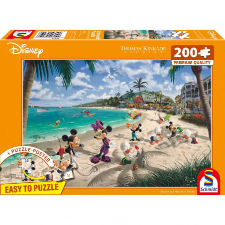 PU200T.Kinkade Disney, Mickey & Minnie in San Francisco