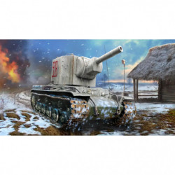 ZVEZDA 1 72 KV-2. Plastikmodellbausatz eines sowjetischen WWII Panzers