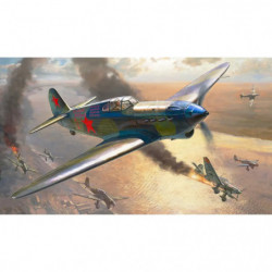 ZVEZDA 1 72 Yakovlev YAK 1. Plastikmodellbausatz eines sowjetischen WWII Kampfflugzeugs
