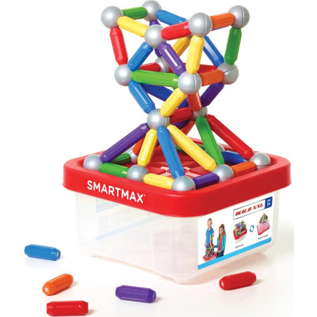 SmartMax Build XXL 70-teilig - Magnetspiel in Kunststoffbox