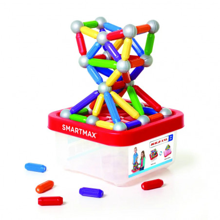 SmartMax Build XXL 70-teilig - Magnetspiel in Kunststoffbox