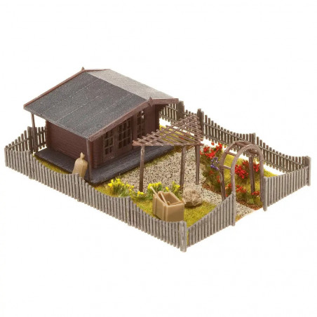 Faller - H0 - Schrebergarten mit Gartenlaube