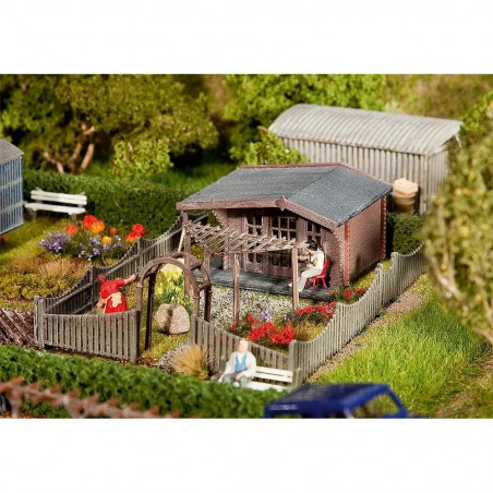 Faller - H0 - Schrebergarten mit Gartenlaube