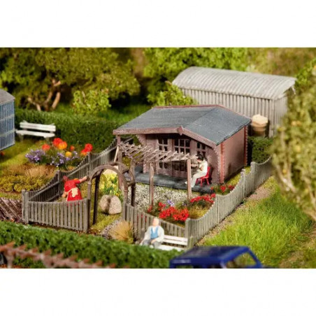 Faller - H0 - Schrebergarten mit Gartenlaube
