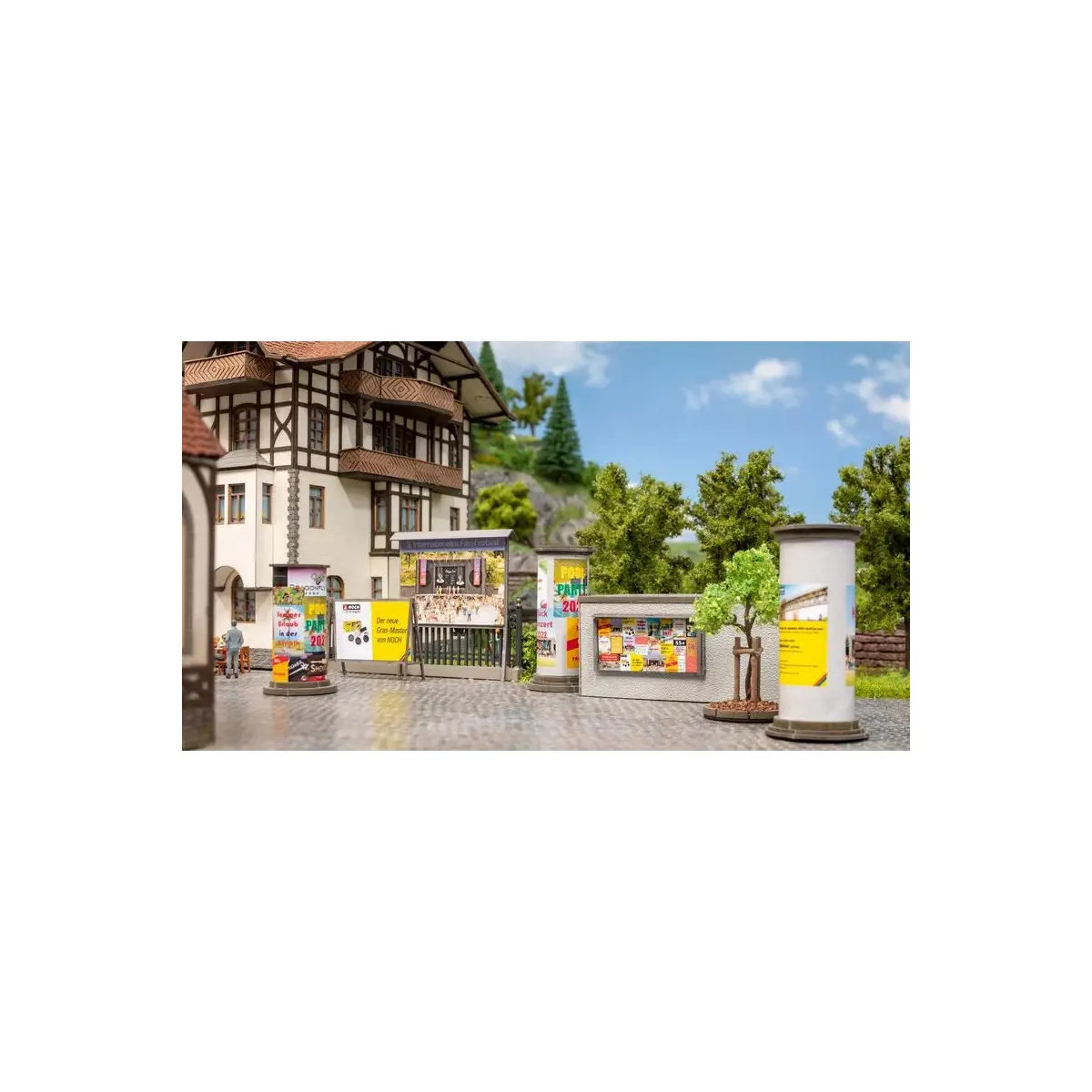 Noch - Litfaßsäulen & Werbewände