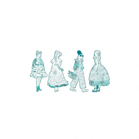 Ausmalbilder: Demoiselles Rebekka