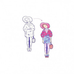Ausmalbilder: Demoiselles Zaho Ausmalbilder: Demoiselles Zaho