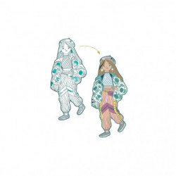 Ausmalbilder: Demoiselles Ang le Ausmalbilder: Demoiselles Ang le