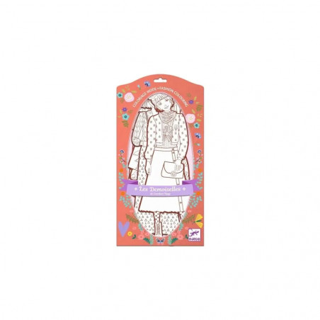 Ausmalbilder: Demoiselles Nina Ausmalbilder: Demoiselles Nina