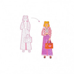 Ausmalbilder: Demoiselles Nina Ausmalbilder: Demoiselles Nina