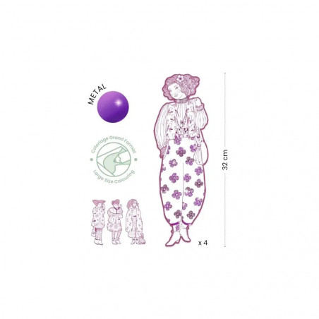 Ausmalbilder: Demoiselles Rosemary Ausmalbilder: Demoiselles Rosemary