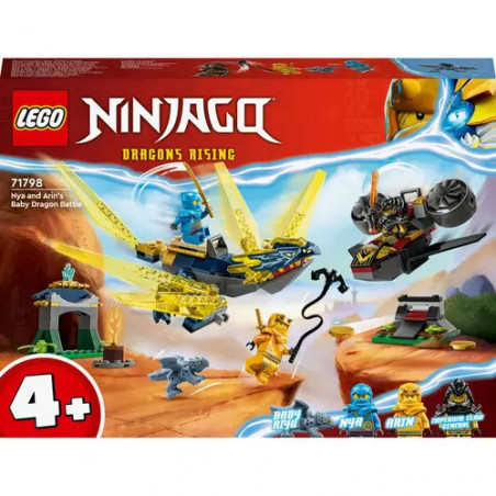 LEGO Ninjago 71798 - Duell zwischen Nya und Arins Babydrachen