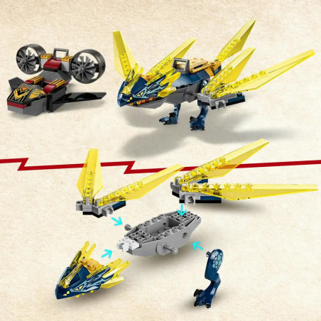 LEGO Ninjago 71798 - Duell zwischen Nya und Arins Babydrachen