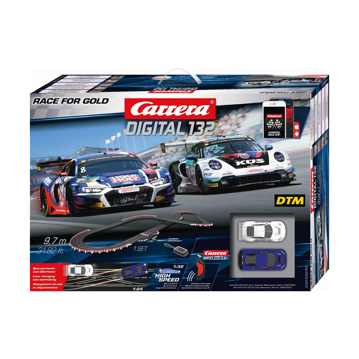 CARRERA DIGITAL 132 Race for Gold (ACM)