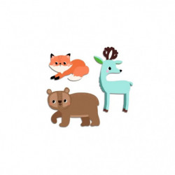 Sticker 18+: Waldtiere