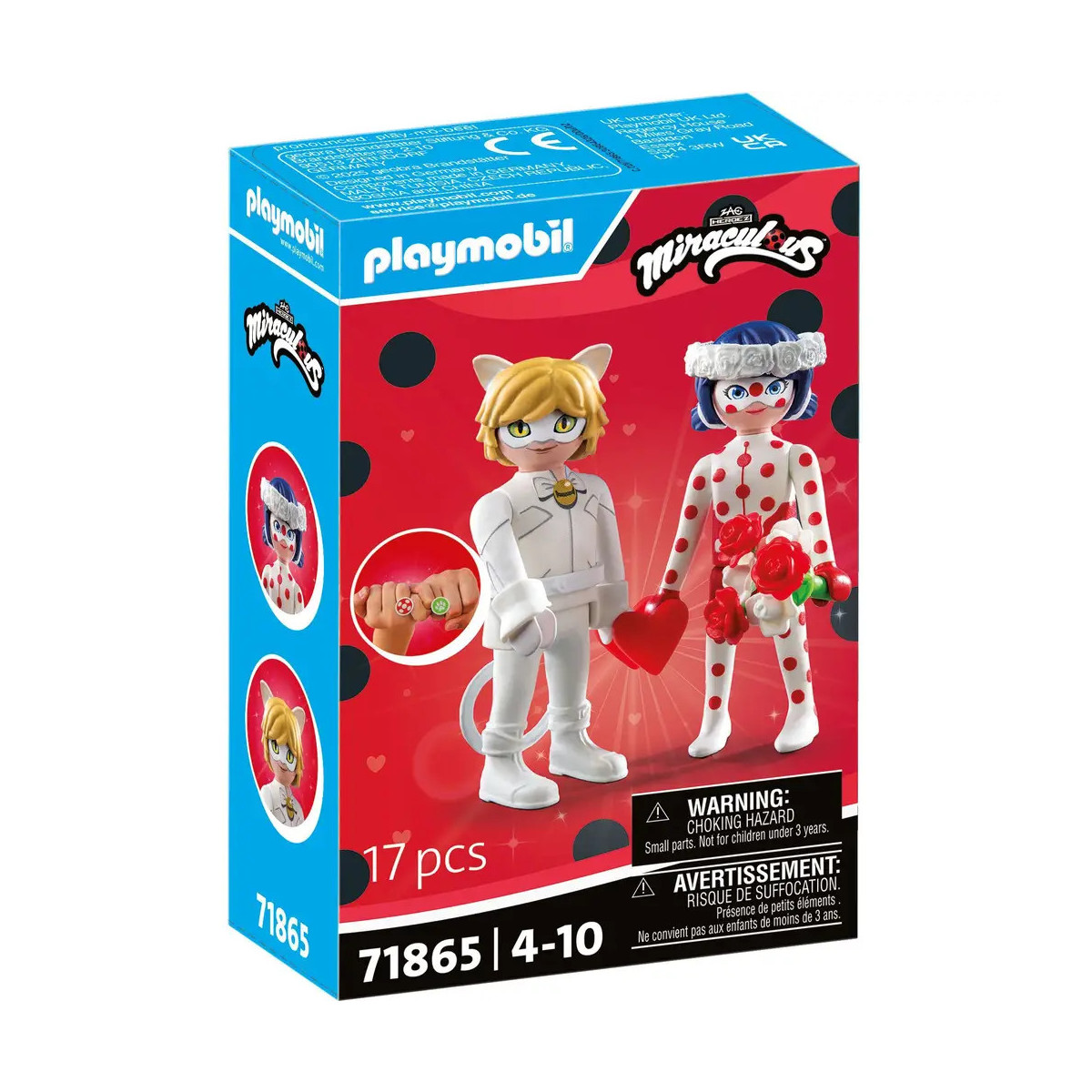 PLAYMOBIL 71865 Miraculous: Ladybugs & Cat Noirs Hochzeitstraum