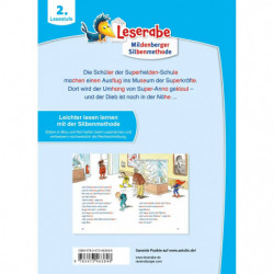 Die Superhelden-Schule - lesen lernen mit dem Leseraben - Erstlesebuch - Kinderbuch ab 7 Jahren mit Silbengeschichten