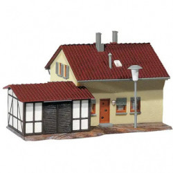 H0 Siedlerhaus mit Anbau