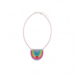 Kette mit Taschenanhänger Regenbogen