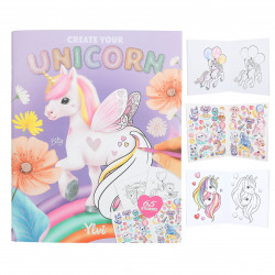 Depesche - Ylvi Create your Unicorn Malbuch