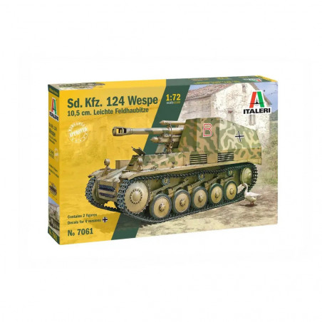 1:72 Sd.Kfz.124 Wespe 10.5cm 1:72 Sd.Kfz.124 Wespe 10.5cm