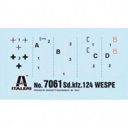1:72 Sd.Kfz.124 Wespe 10.5cm 1:72 Sd.Kfz.124 Wespe 10.5cm