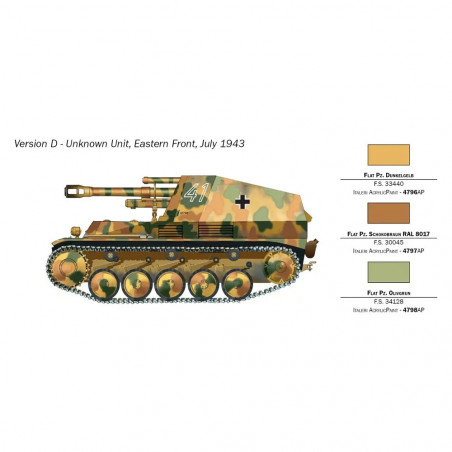 1:72 Sd.Kfz.124 Wespe 10.5cm 1:72 Sd.Kfz.124 Wespe 10.5cm