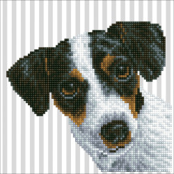 Diamond Dotz - Original Diamond Painting - Hund "Me 20 x 20 cm