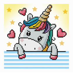 Diamond Dotz - Dotzies - Diamond Painting Einhornbaby