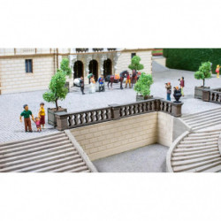 NOCH H0 Balustrade, 22,5 cm lang, 1,4 cm hoch