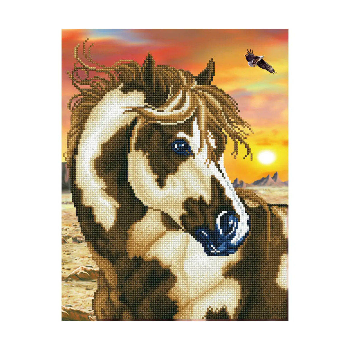 DIAMOND DOTZ - Diamond Painting Wildpferd