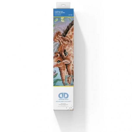DIAMOND DOTZ - Diamond Painting Giraffe mit Baby