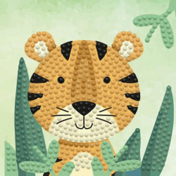 DIAMOND DOTZ - Diamond Painting Mini Wald Tiger
