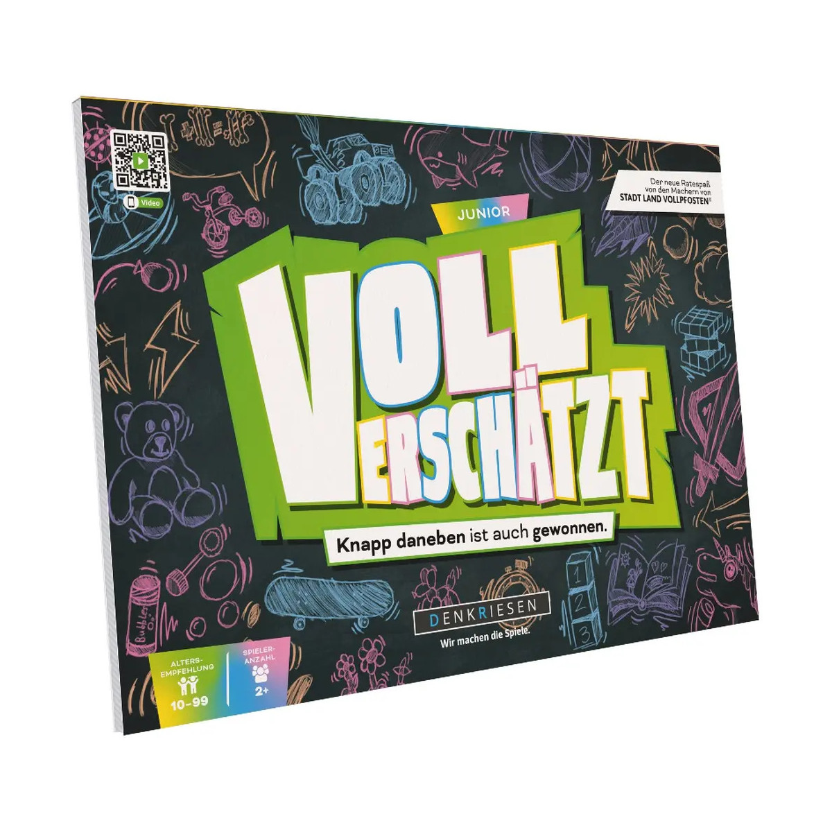 VOLL VERSCHÄTZT!  Junior Edition  –  Knapp daneben ist auch gewonnen