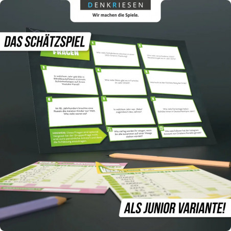 VOLL VERSCHÄTZT!  Junior Edition  –  Knapp daneben ist auch gewonnen