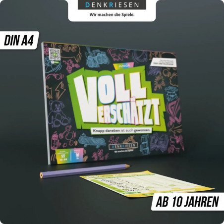 VOLL VERSCHÄTZT!  Junior Edition  –  Knapp daneben ist auch gewonnen