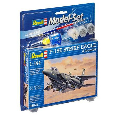 Revell - Model Set F15E STRIKE EAGLE & bombs