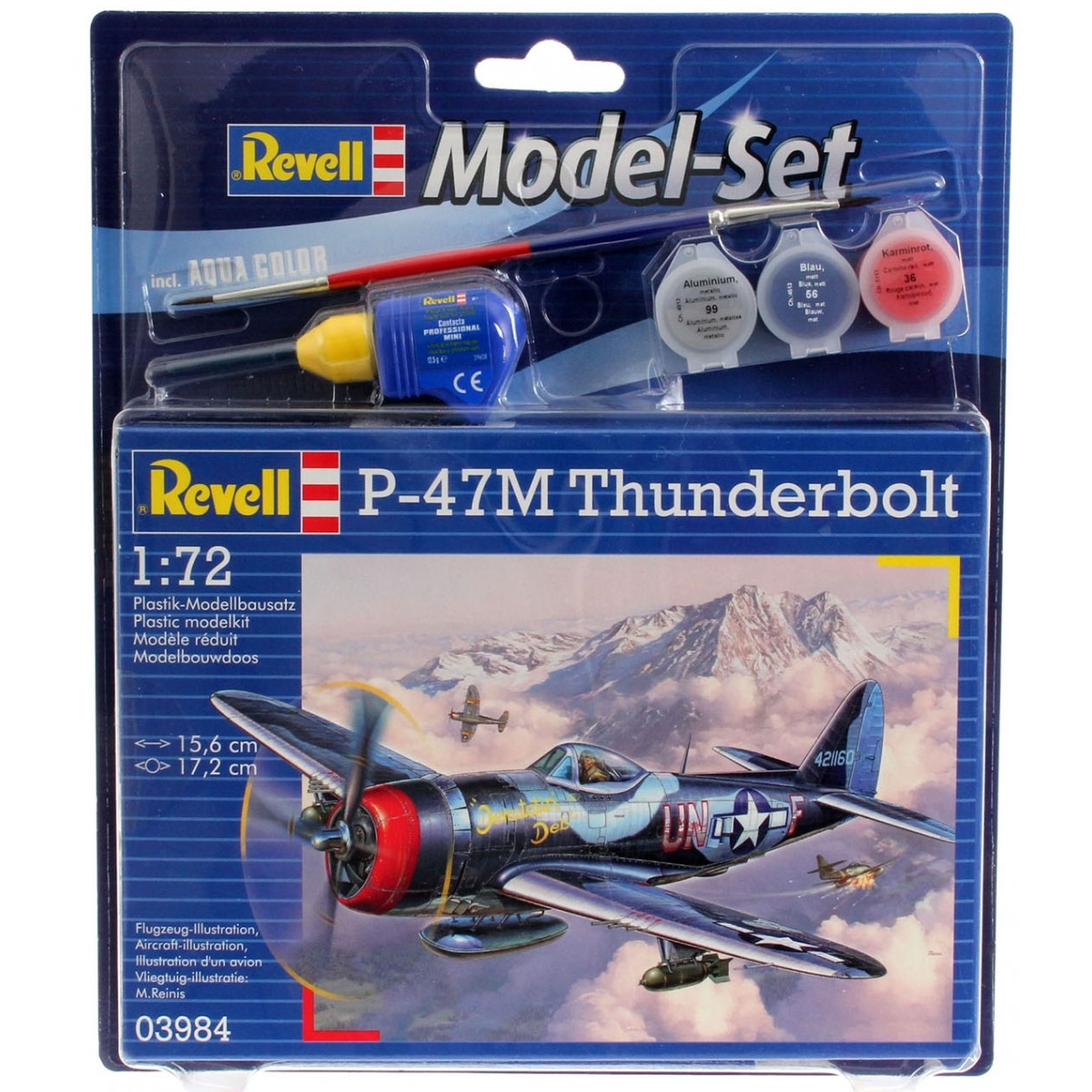 Revell - Model Set P-47M Thunderbolt