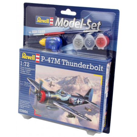 Revell - Model Set P-47M Thunderbolt