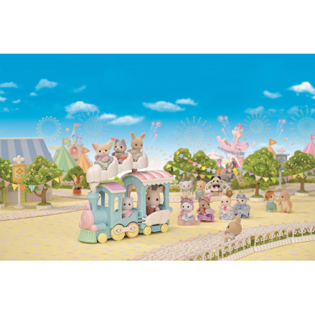 Sylvanian Families - Regenbogenzug Spielset mit Figur Sylvanian Families - Regenbogenzug Spielset mit Figur