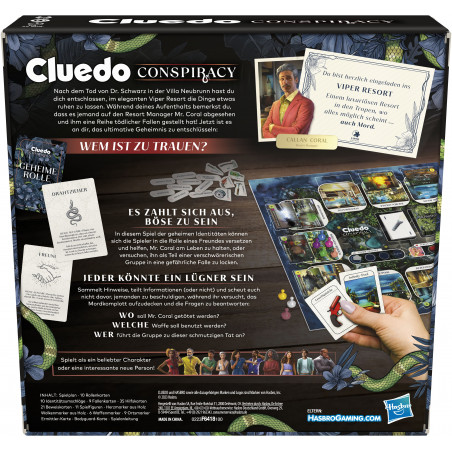 Hasbro - Cluedo Conspiracy Hasbro - Cluedo Conspiracy