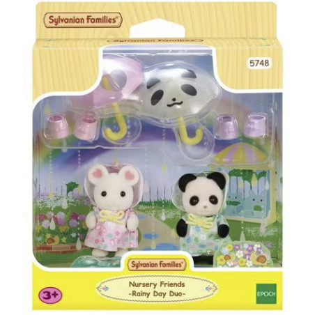 Sylvanian Families - Erlebniskindergarten Freunde Regenwetter Sylvanian Families - Erlebniskindergarten Freunde Regenwetter