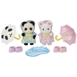 Sylvanian Families - Erlebniskindergarten Freunde Regenwetter