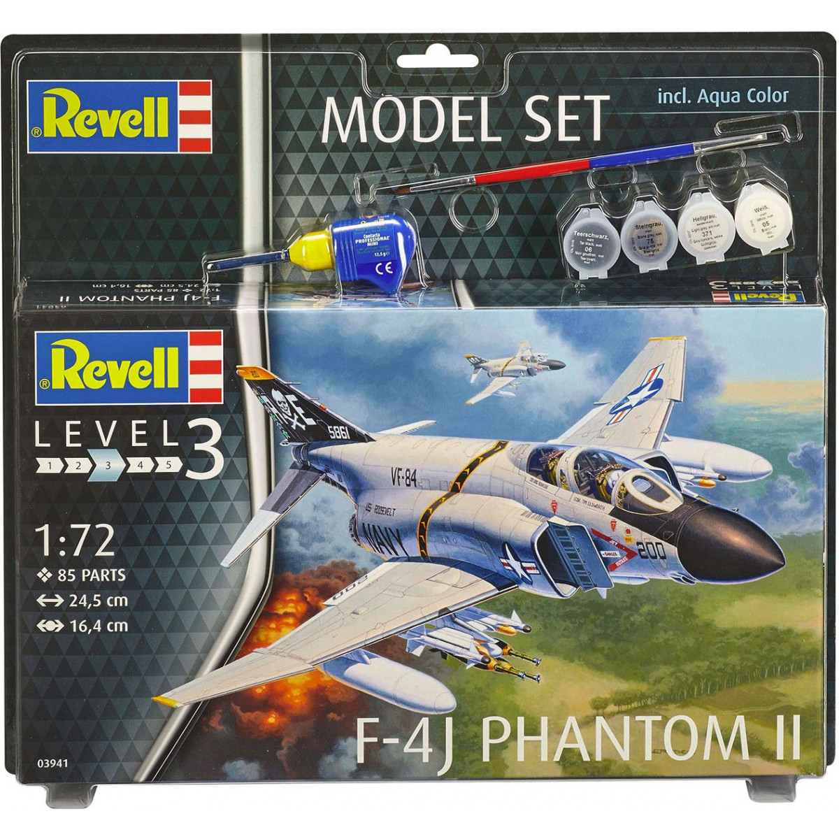 Revell - Model Set F-4J Phantom II